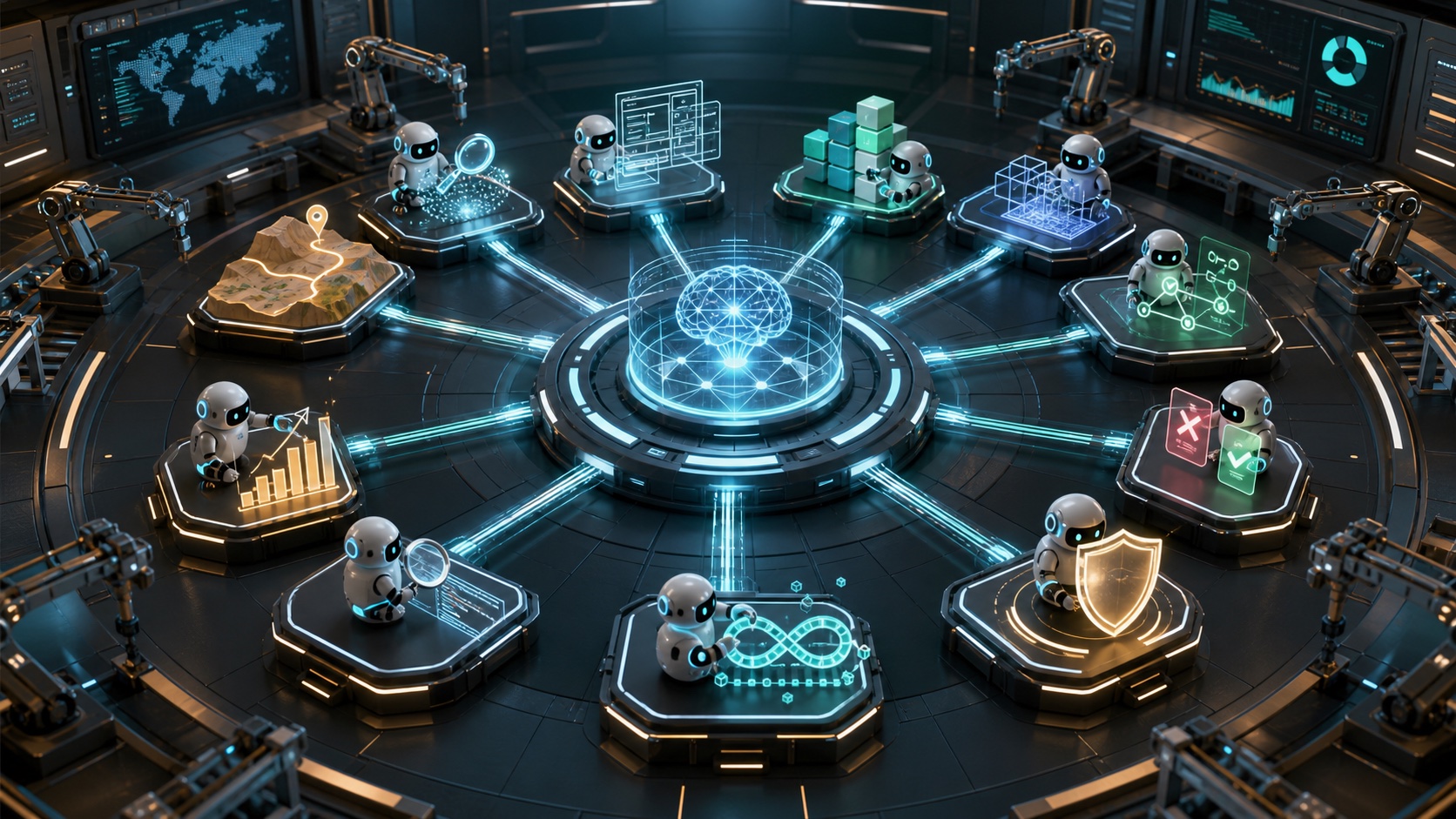 Architecture d’une agent factory avec agents spécialisés pour le delivery logiciel